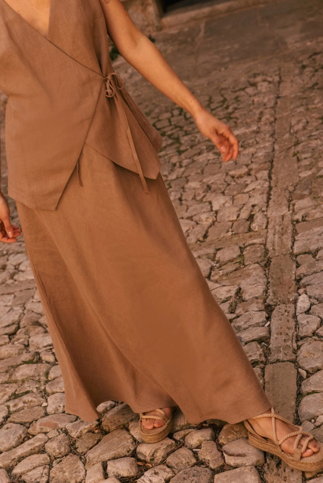 Ciara Linen Slip Skirt | Multiple Colours
