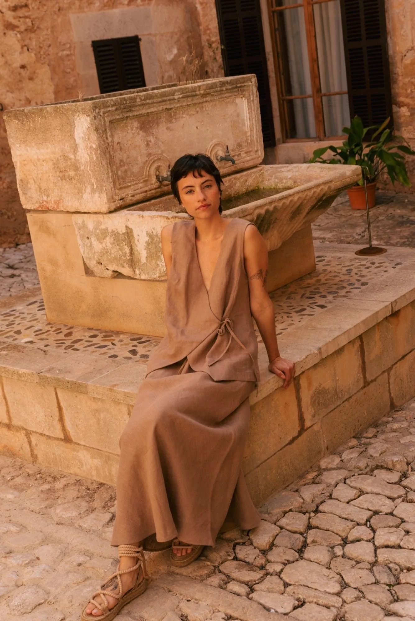 Ciara Linen Slip Skirt | Multiple Colours