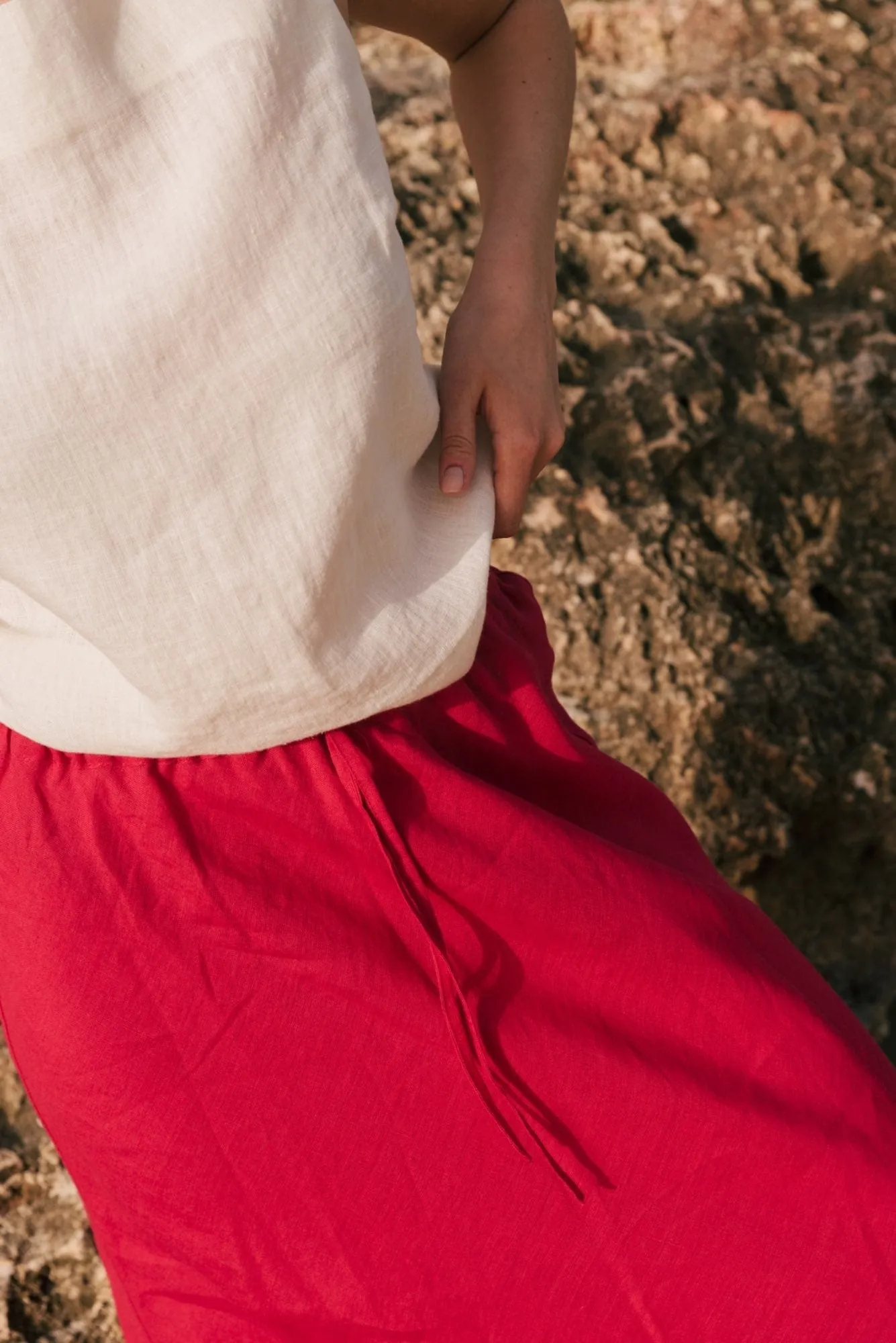 Ciara Linen Slip Skirt | Multiple Colours