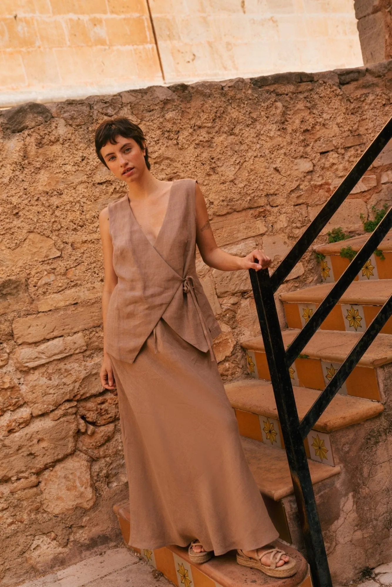 Ciara Linen Slip Skirt | Multiple Colours