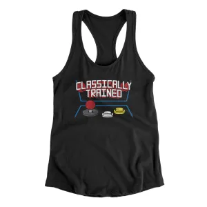 Classically Trained Funny Women's Racerback Tank