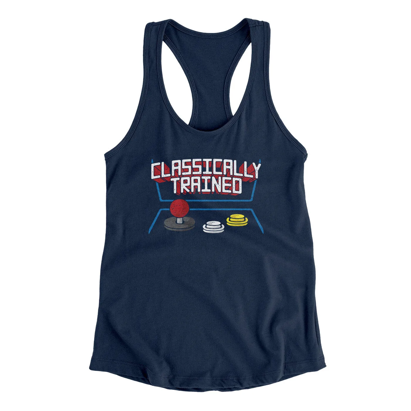 Classically Trained Funny Women's Racerback Tank