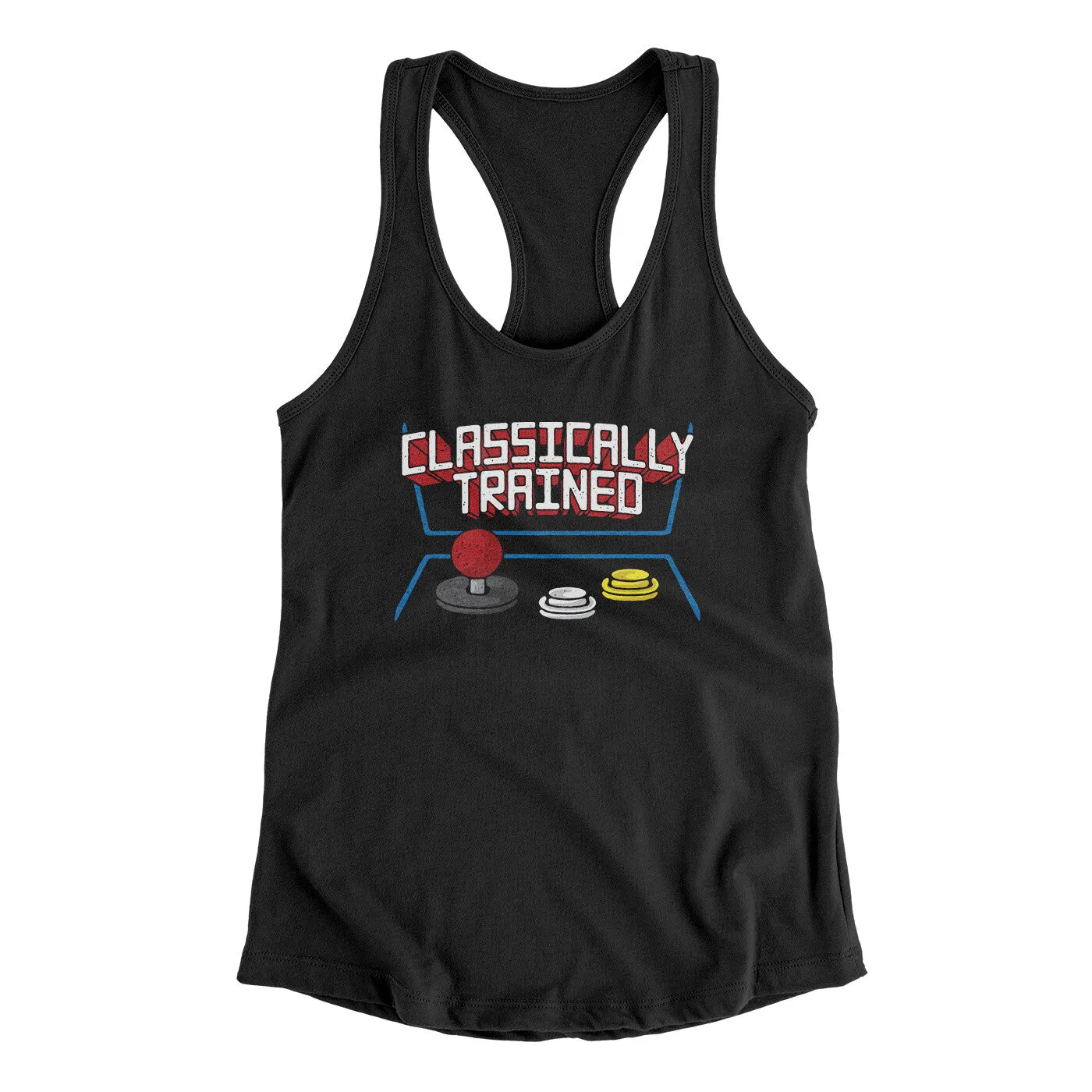Classically Trained Funny Women's Racerback Tank