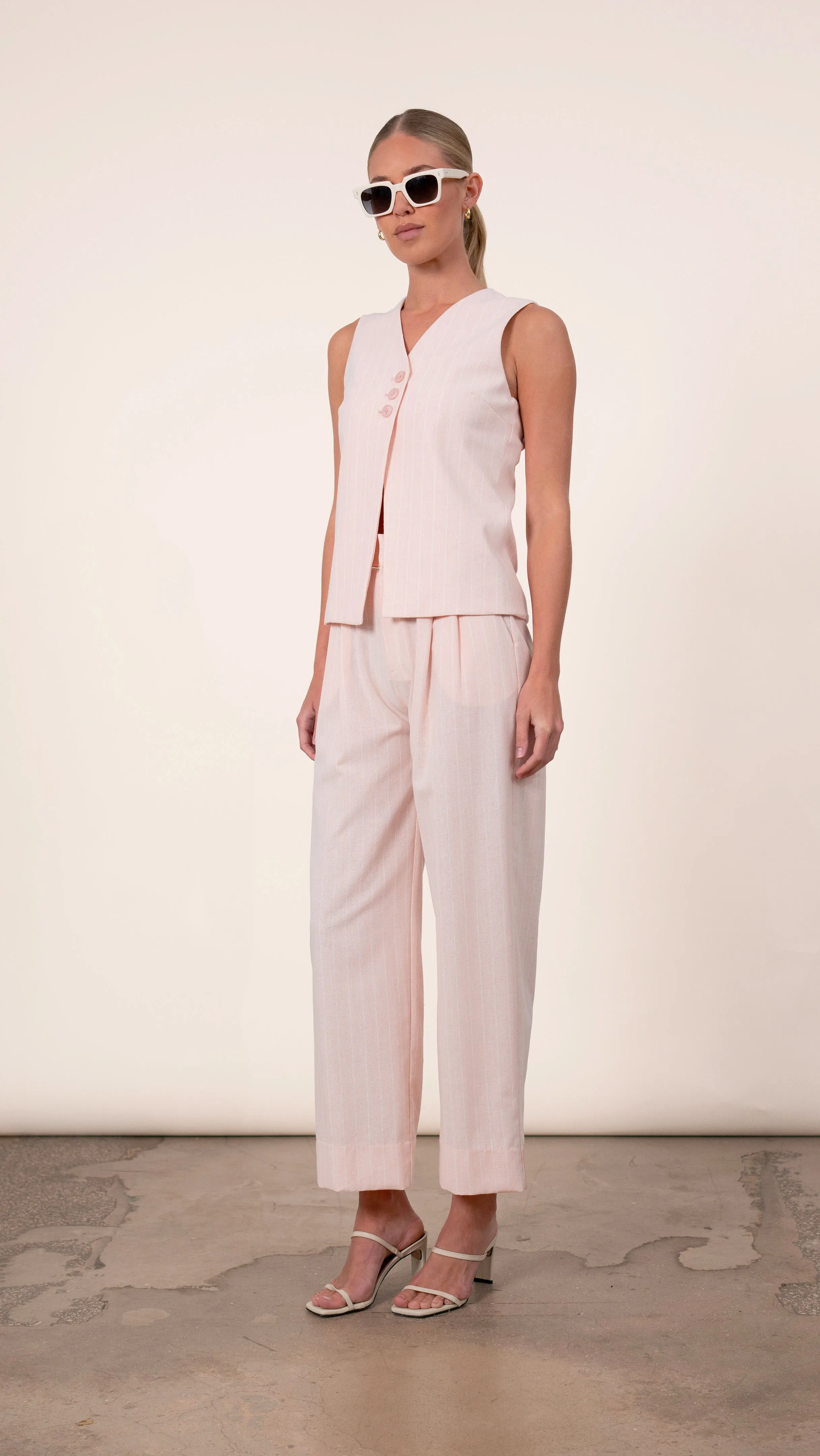 Codie Vest - Peach