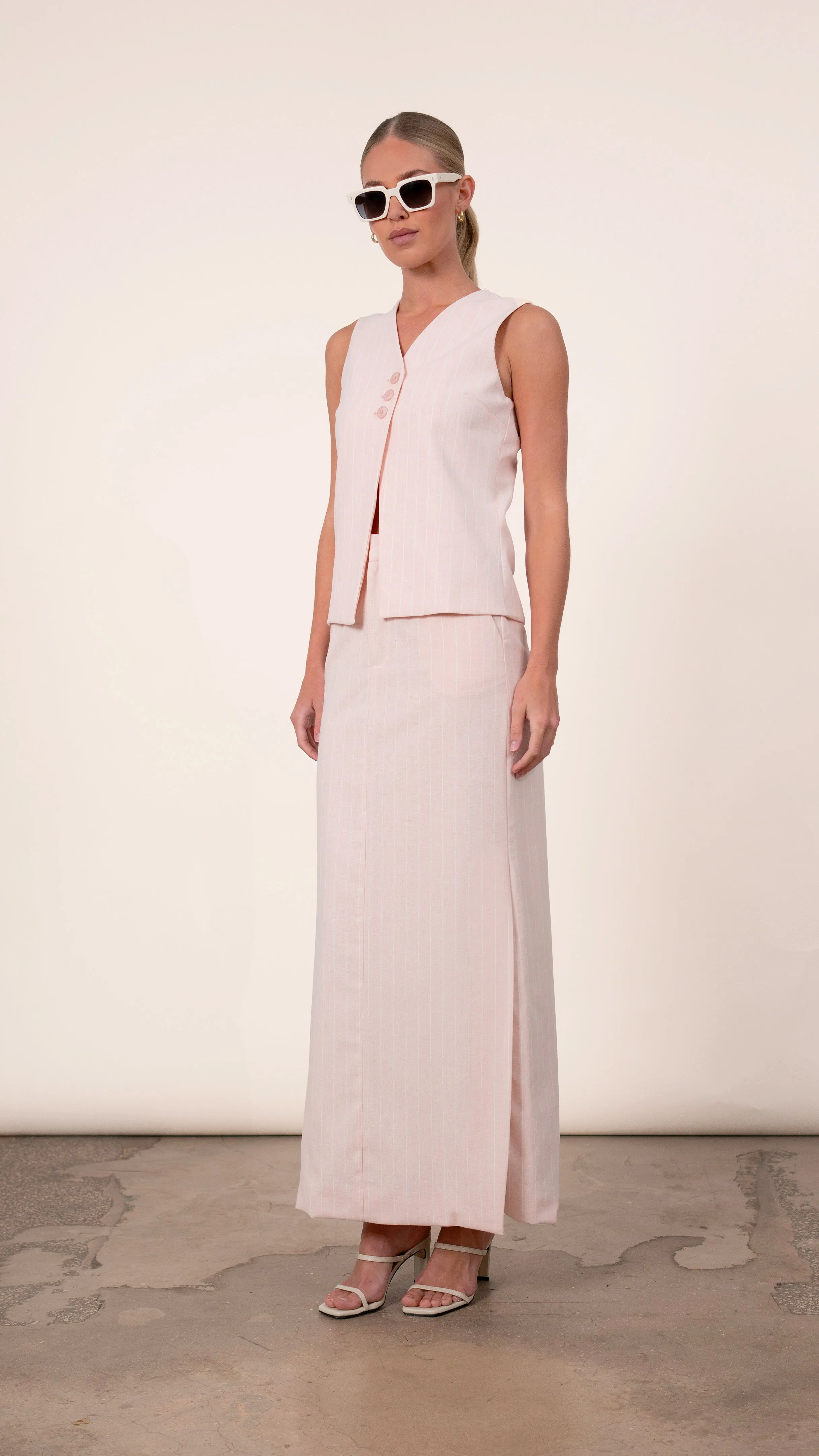 Codie Vest - Peach