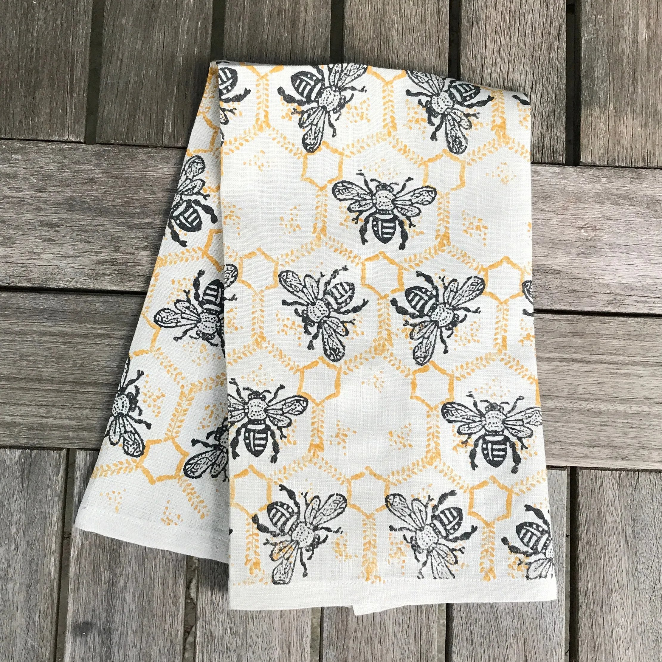 Comb Sweet Comb Tea Towel