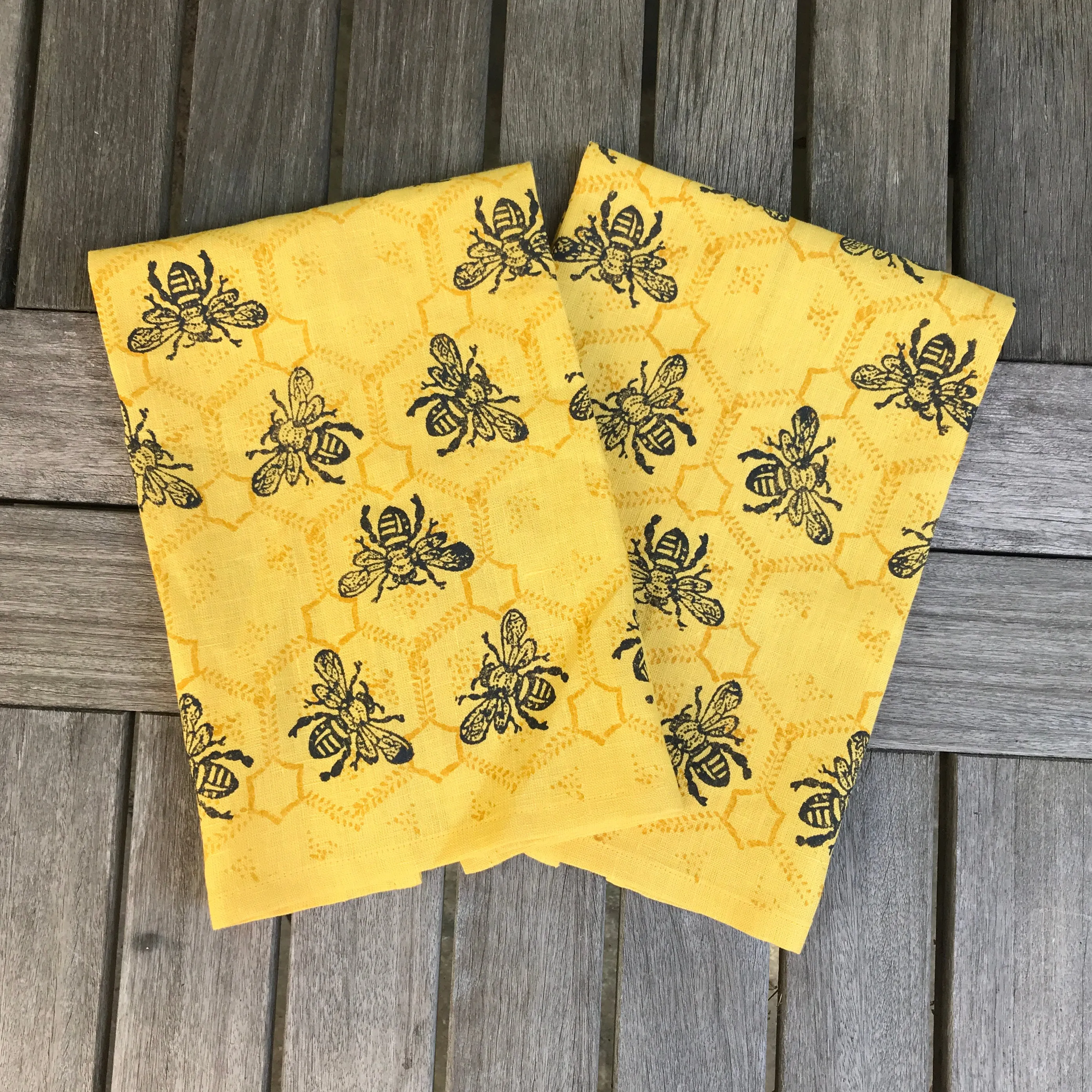 Comb Sweet Comb Tea Towel