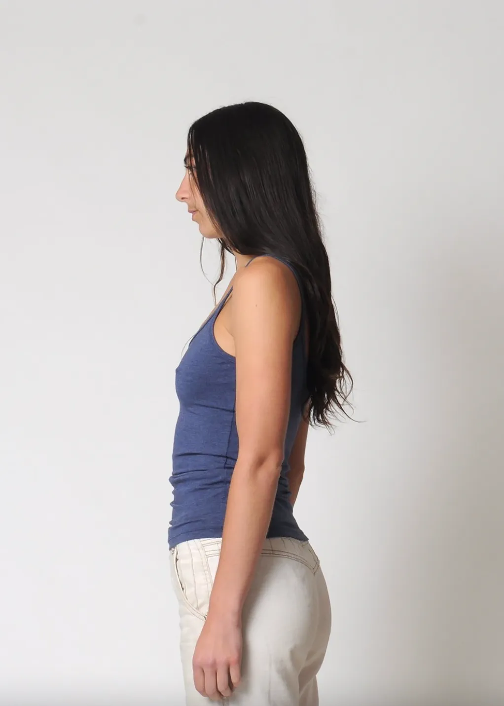 Conifer Layering Tank in Blue