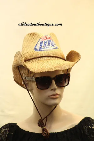 Cowgirl Hat | Embellished Clear Swarovski Crystals