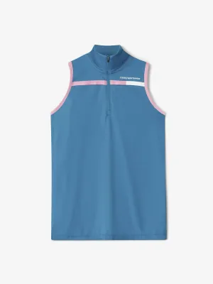 Cross Women's Caddy Sleeveless Polo - Celestial