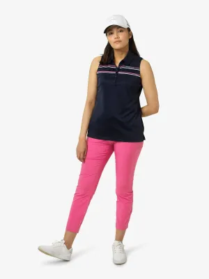 Cross Women's Primus Sleeveless Polo - Navy