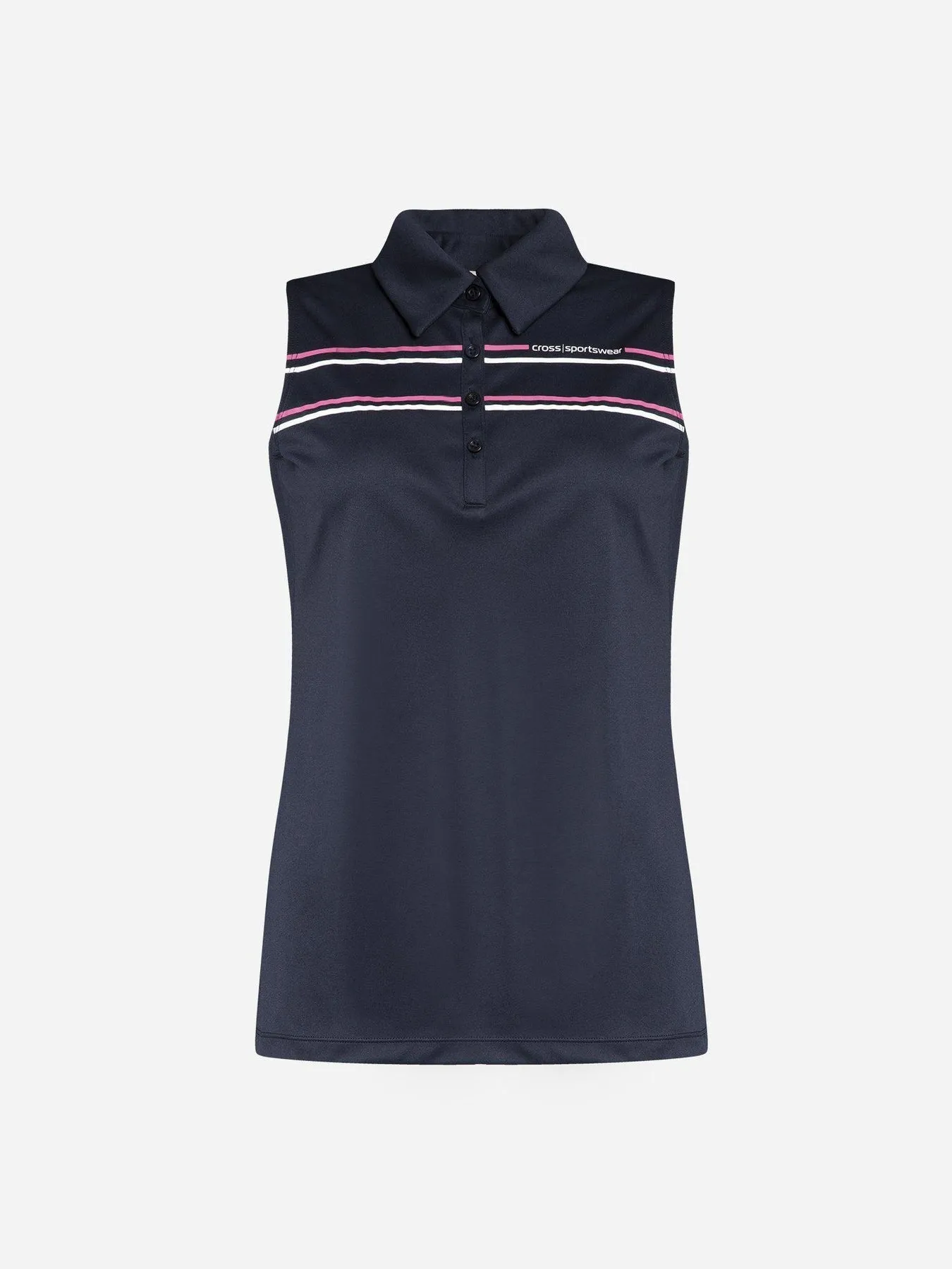 Cross Women's Primus Sleeveless Polo - Navy