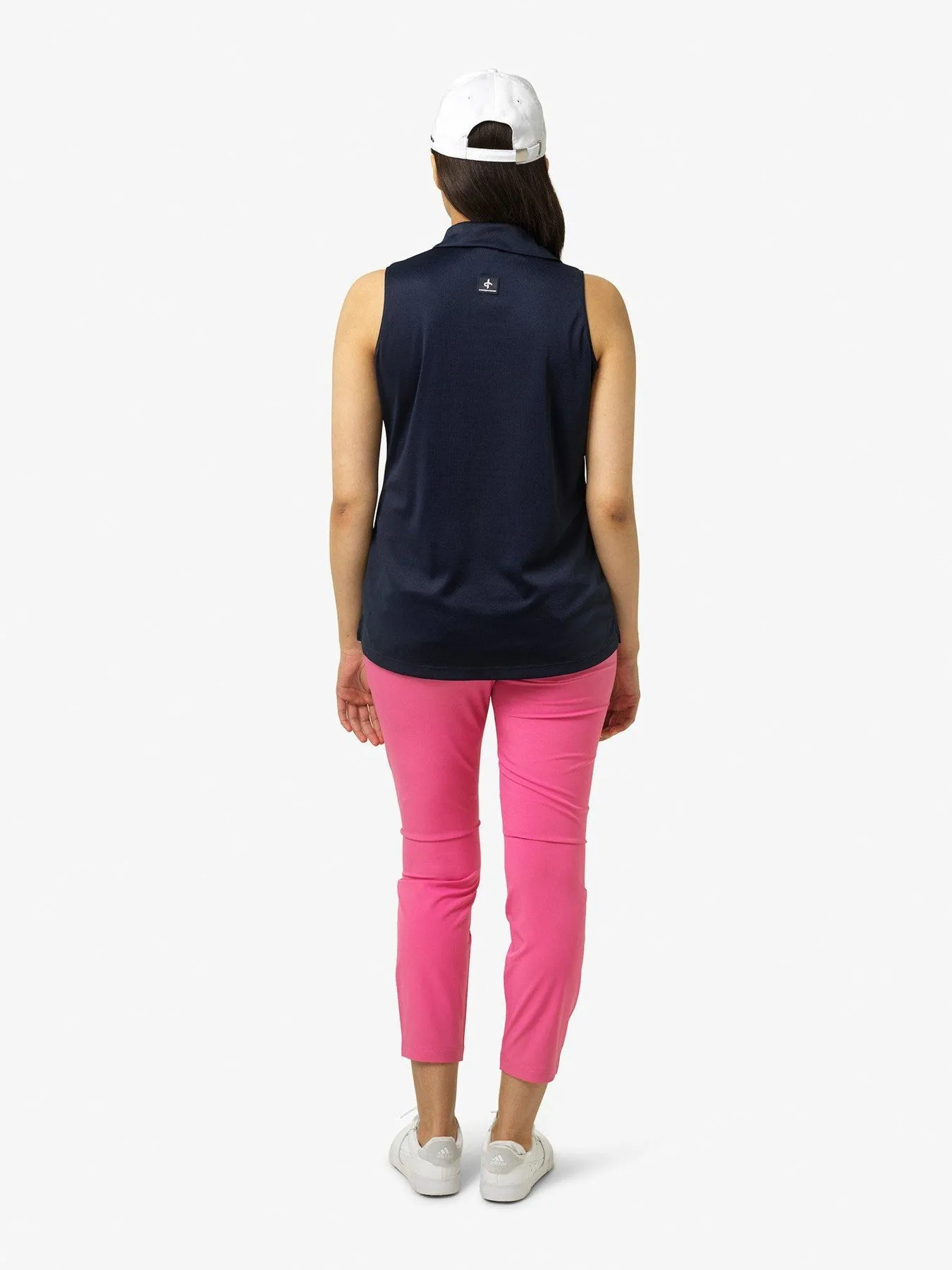 Cross Women's Primus Sleeveless Polo - Navy