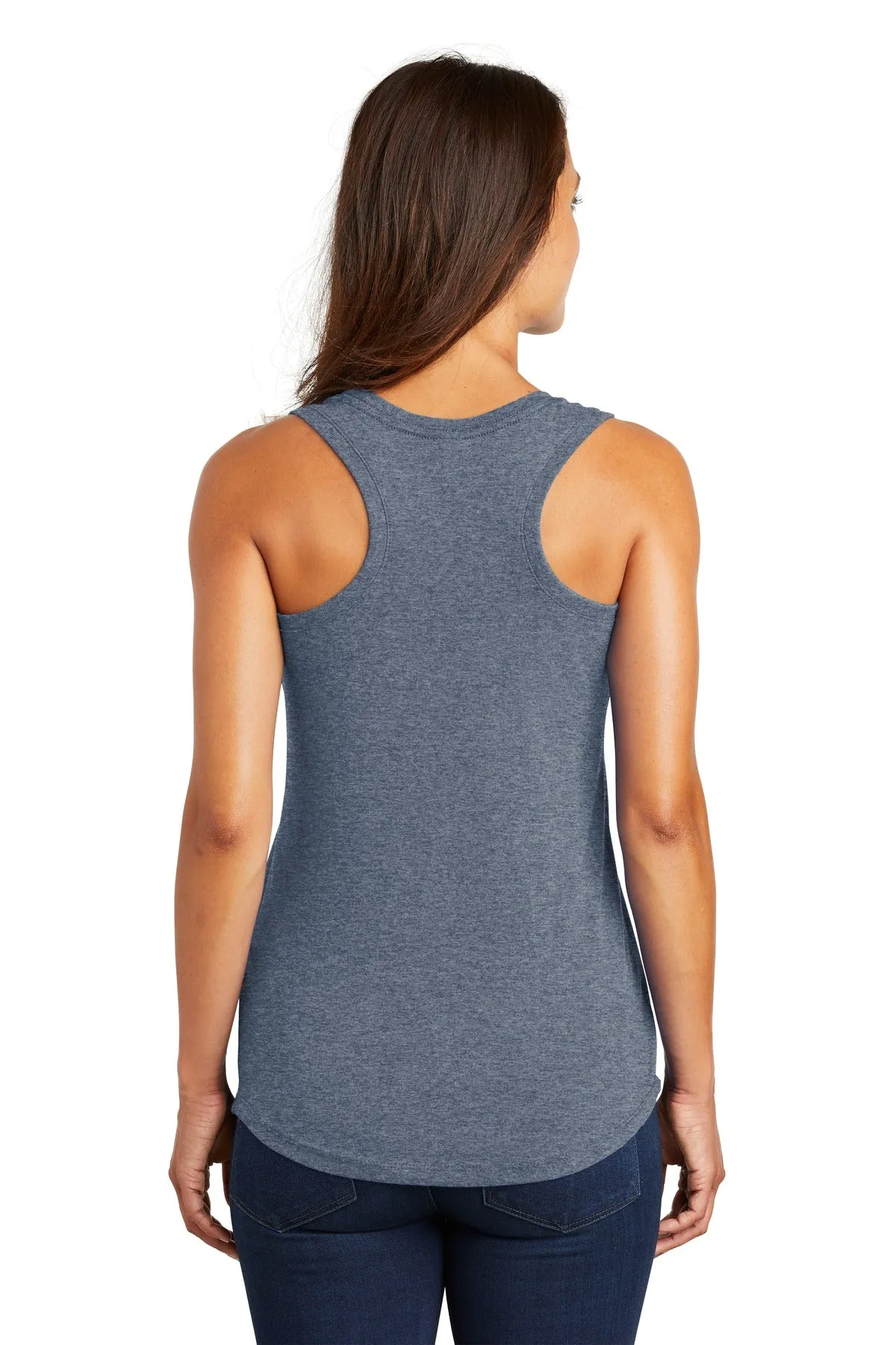 District Women's Perfect Tri Racerback Tank. DM138L