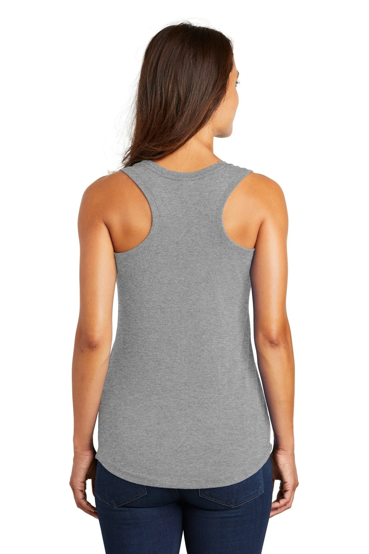District Women's Perfect Tri Racerback Tank. DM138L