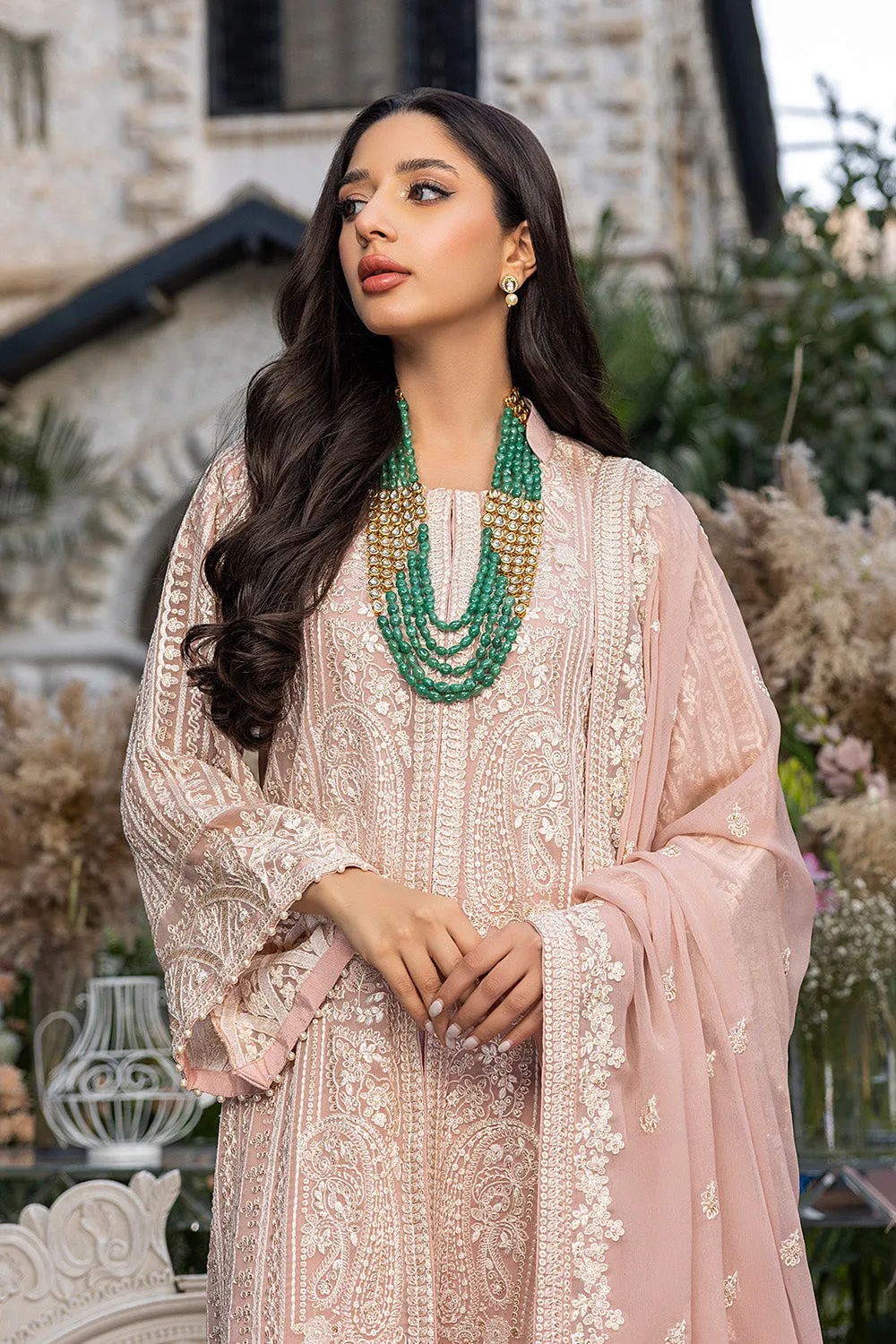 Divine Muse | Azure Luxe Embroidered 3pcs Collections 2023