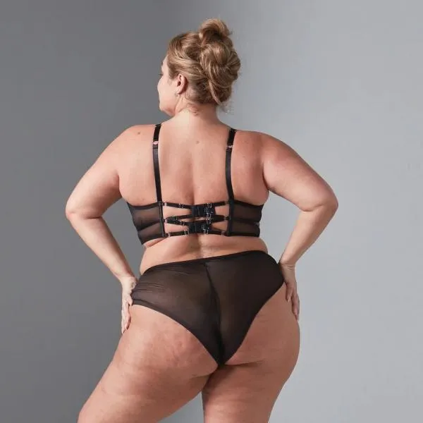 Dracona Bodice - Black/Butterscotch -