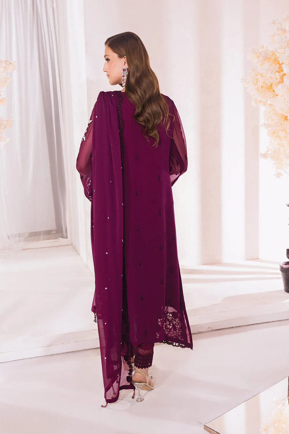 Dreamy Glint |  Azure Ensembles Chiffon 3PCS 2023