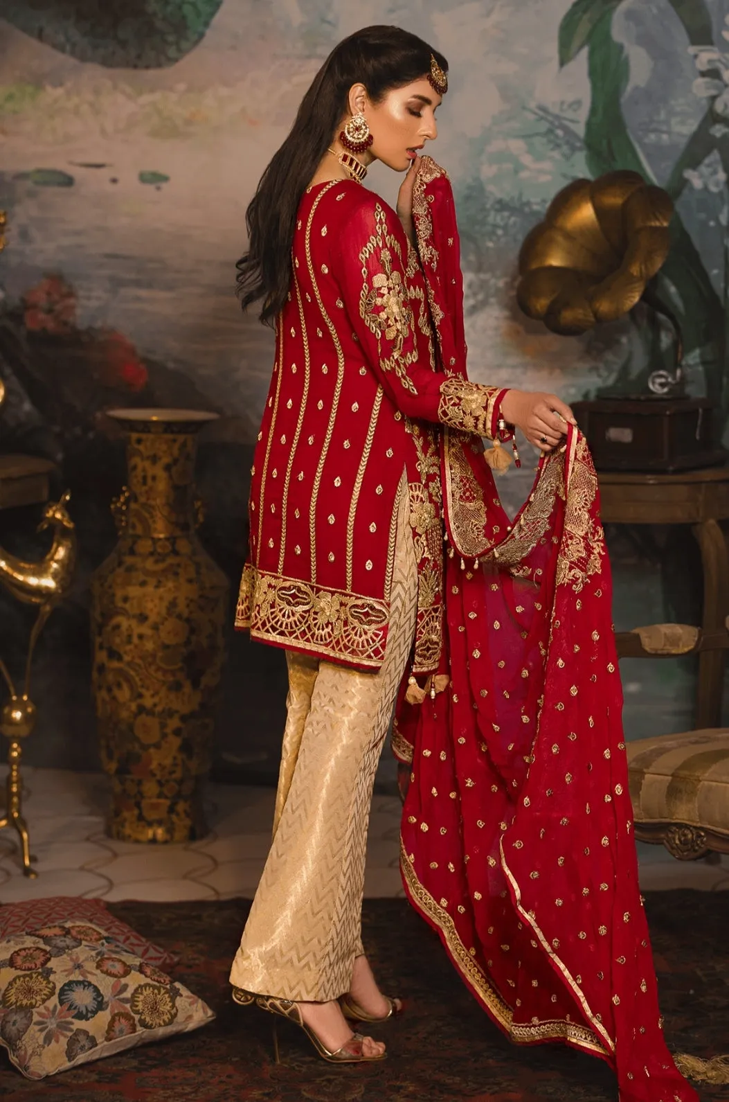 Dress from famous Pakistani designer collection # P2684
