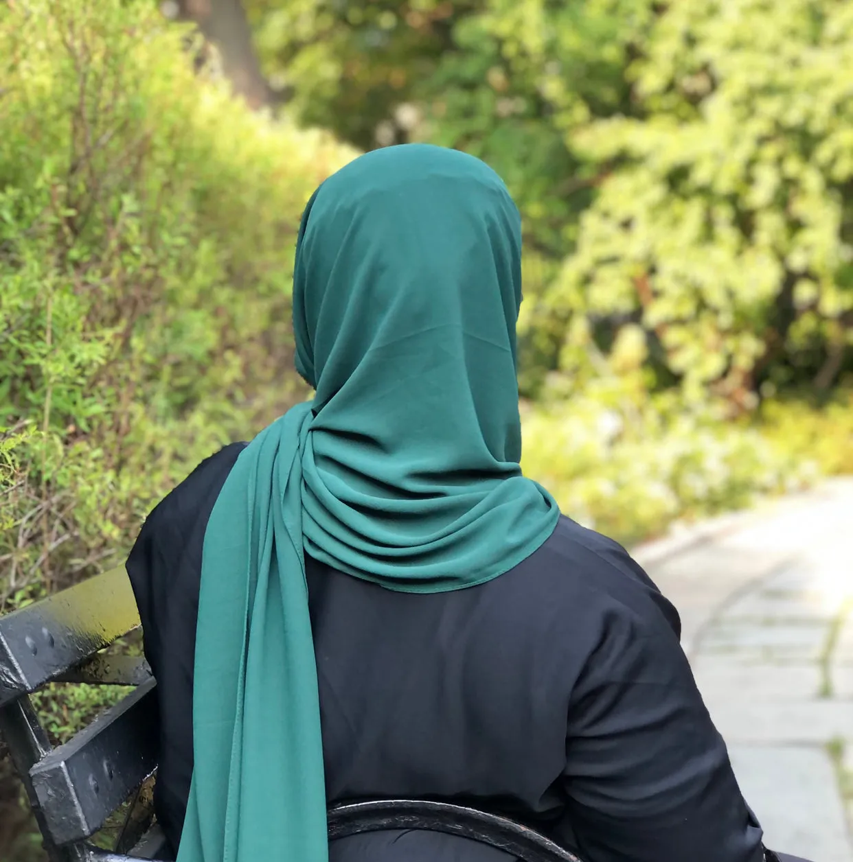 Everyday Chiffon Hijab - Forest Green