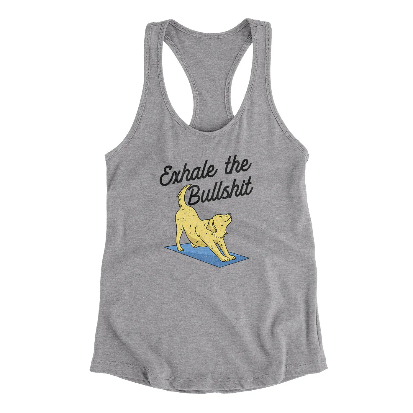 Exhale The Bullshit Women's Racerback Tank