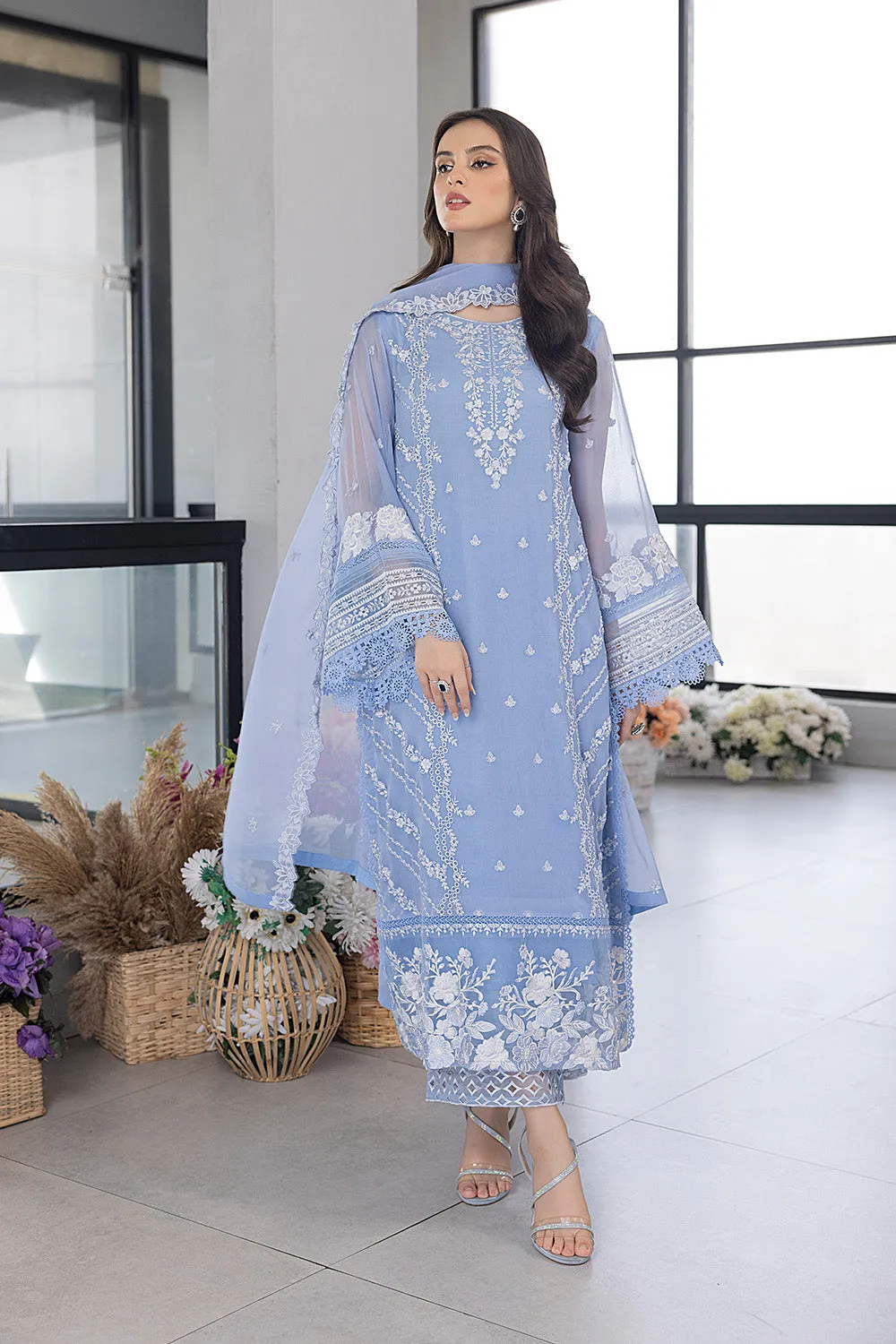 Fairy Glow |  Azure Ensembles Chiffon 3PCS 2023