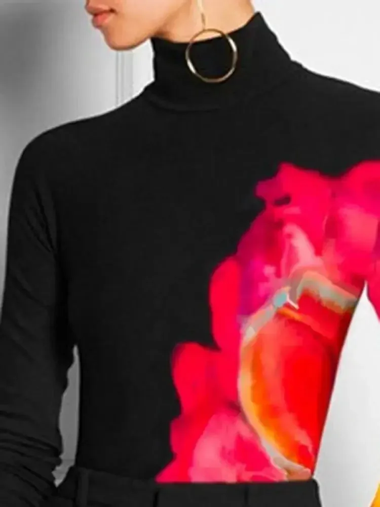 Floral Printed Pullovers