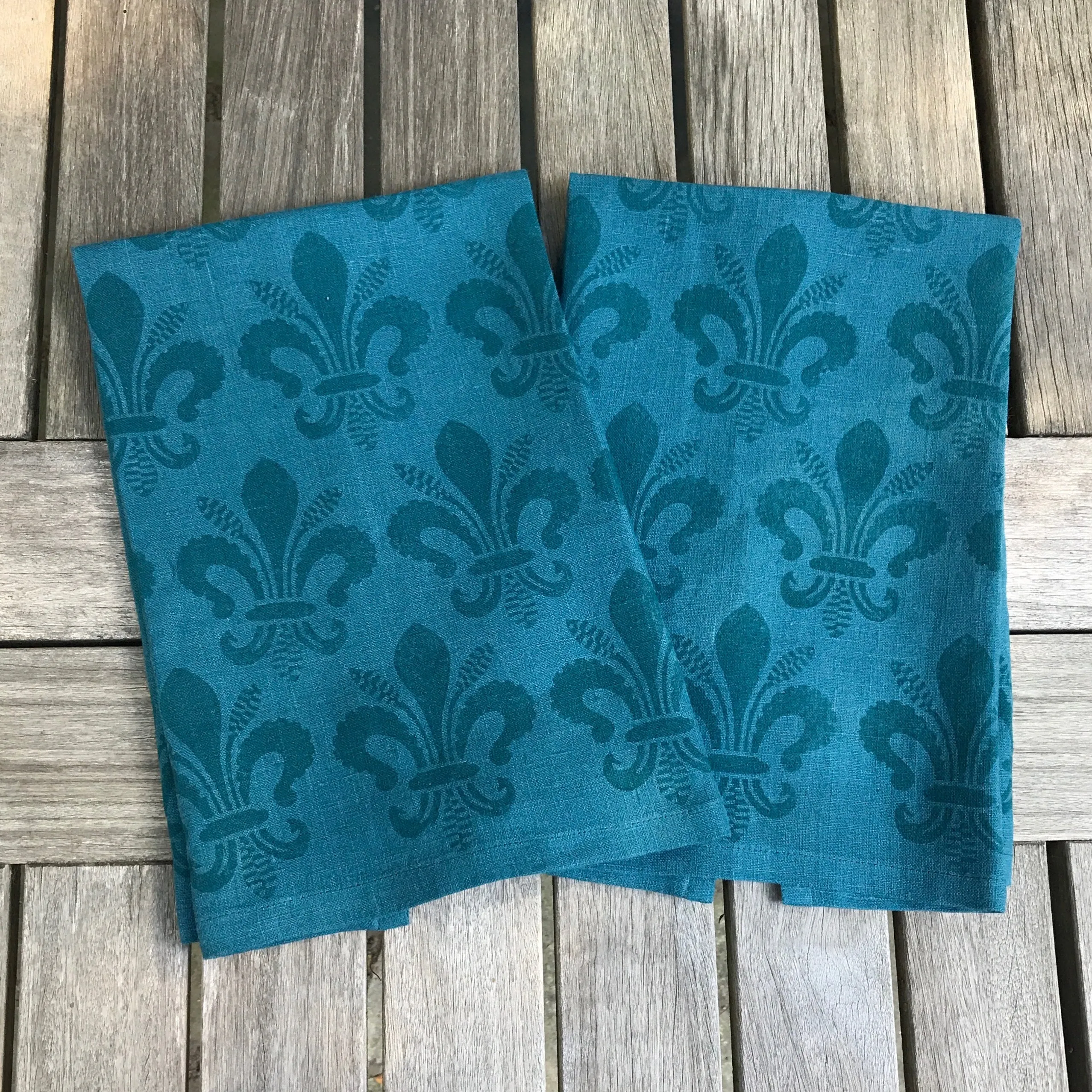 Florentine Lily Tea Towel