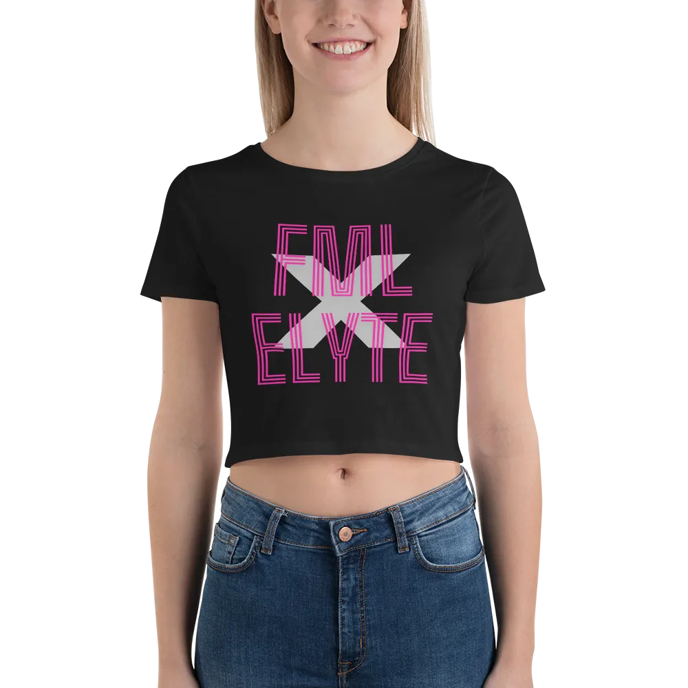 FML x ELYTE Vibe Women's Crop Tee