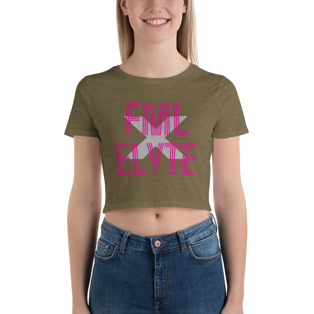 FML x ELYTE Vibe Women's Crop Tee