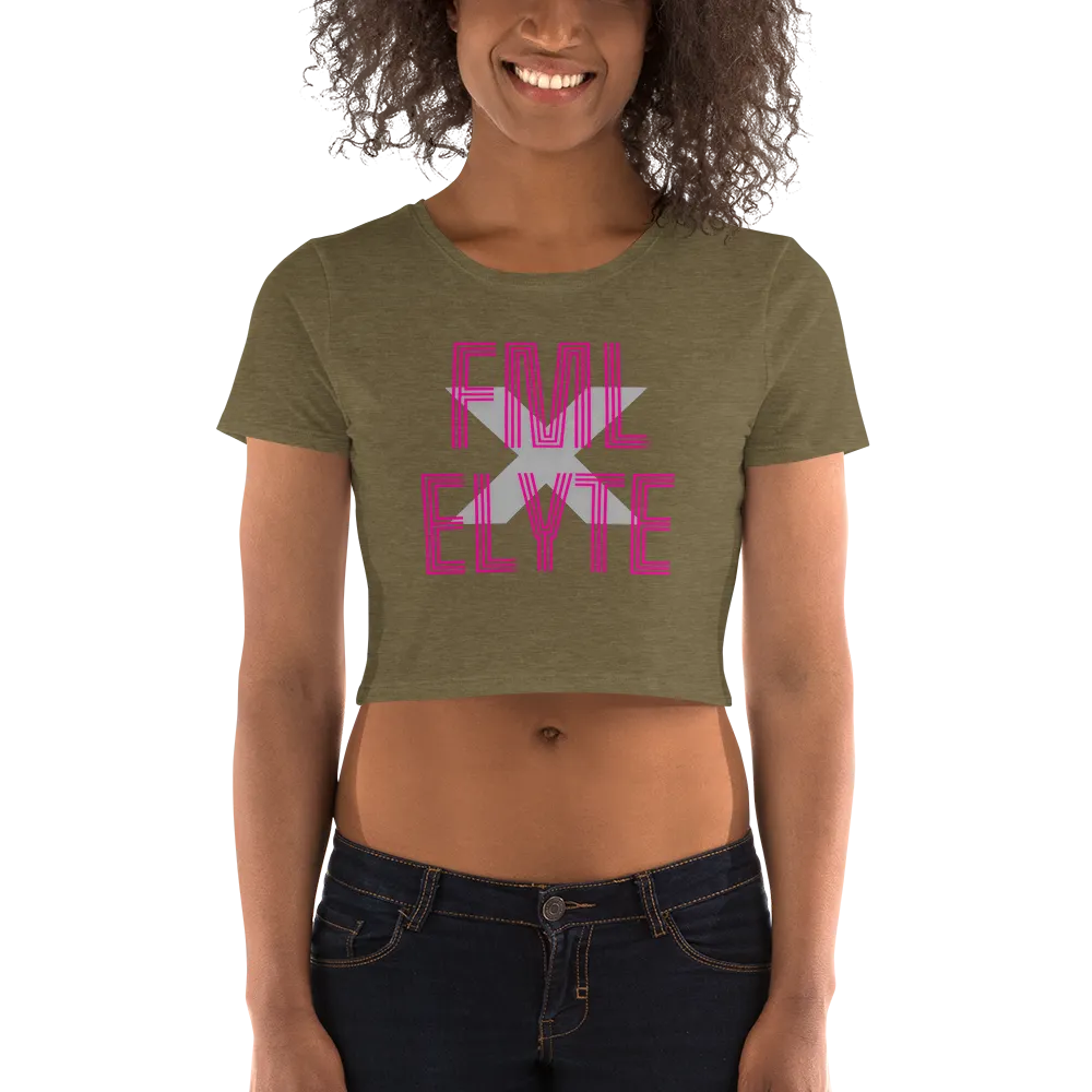 FML x ELYTE Vibe Women's Crop Tee