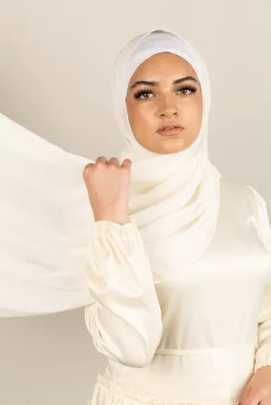 FRENCH LACE Georgette Chiffon Scarf