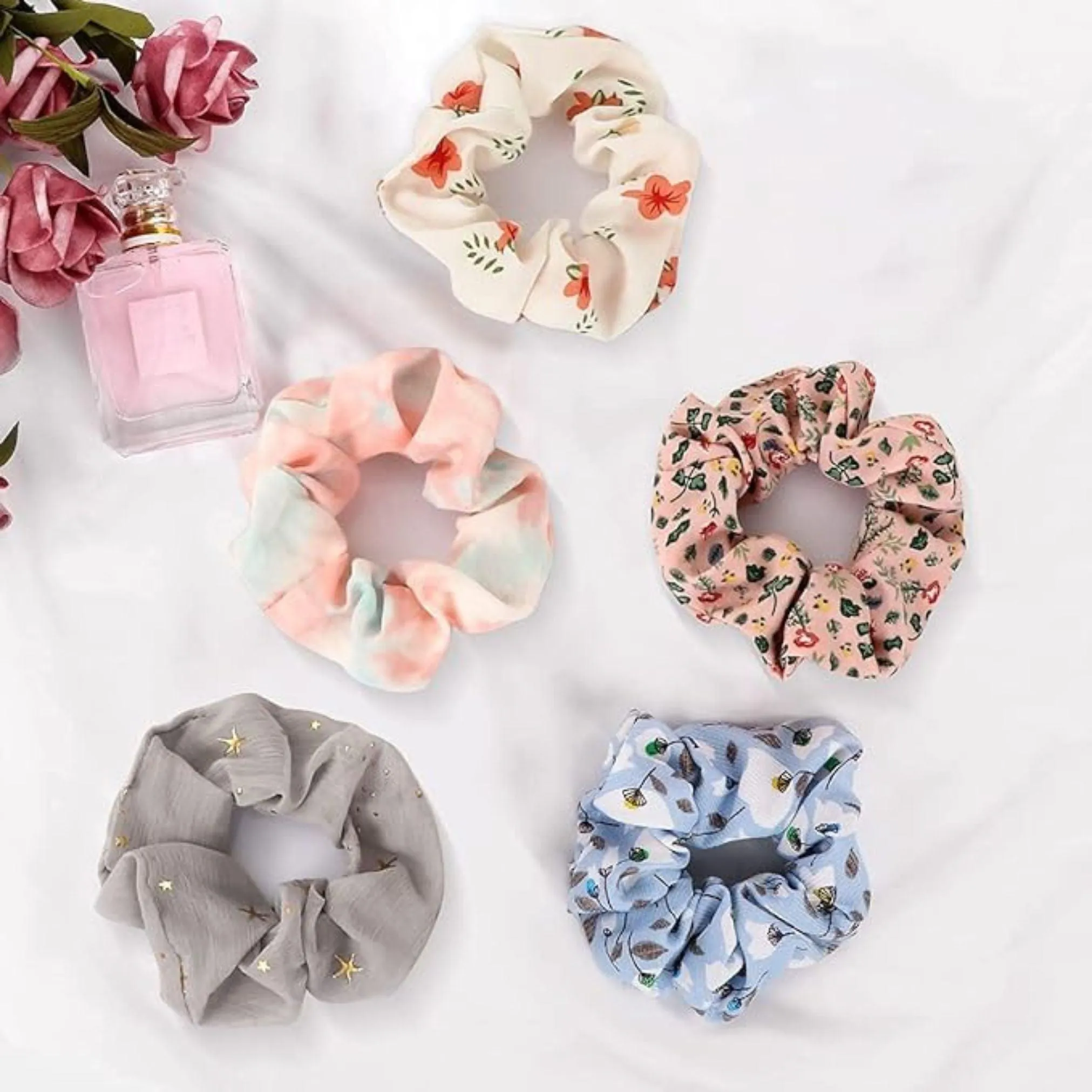Ginger Chiffon Scrunchie