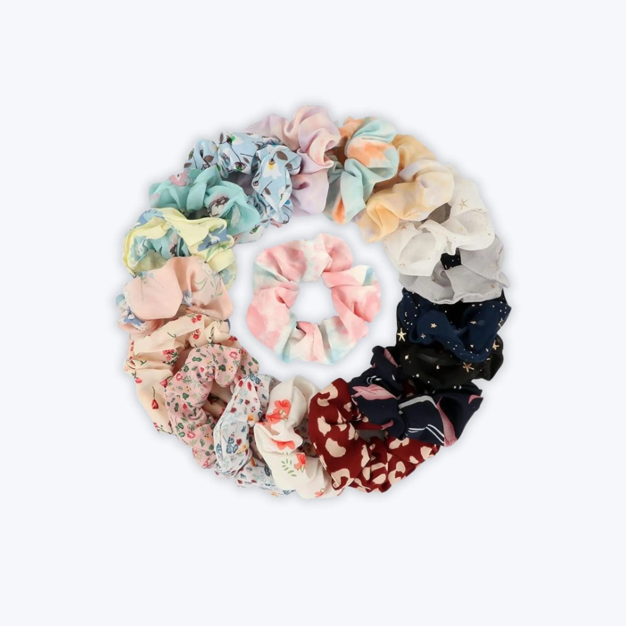 Ginger Chiffon Scrunchie