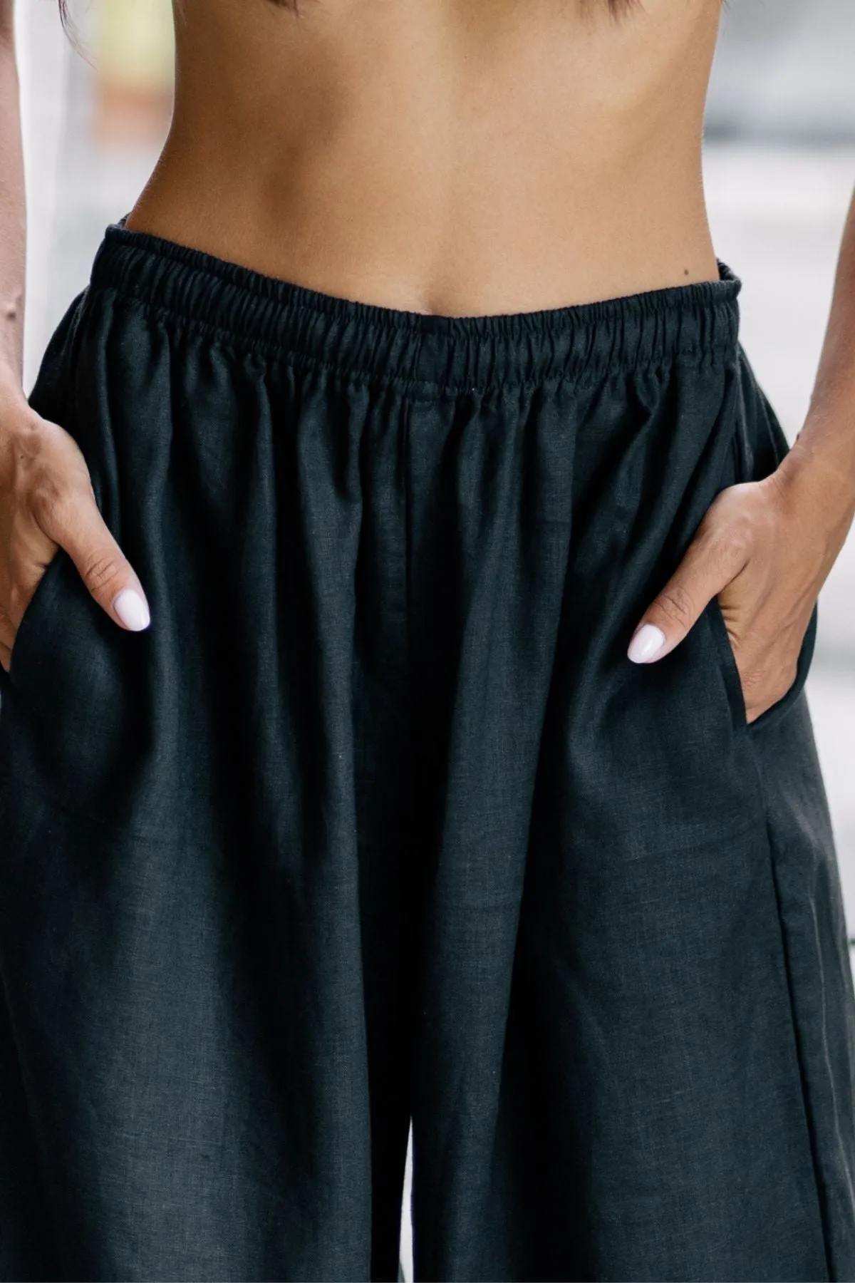 Grace Pant (100% Linen) - Made to Order