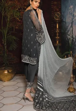 Grey coloured shirt trouser style for ladies # P2685