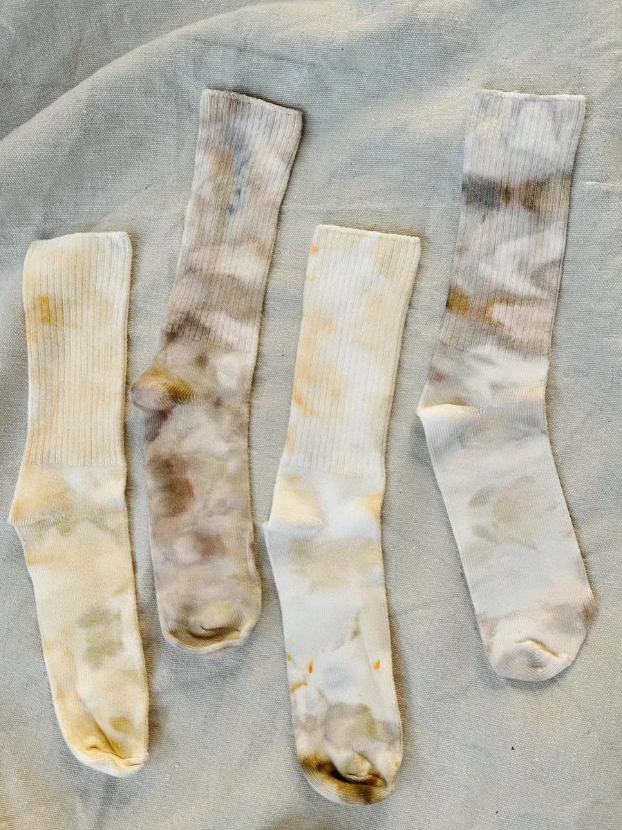 Hand Dyed Bamboo Socks (9 colors)