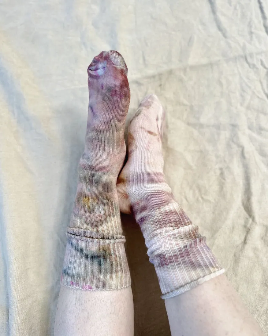 Hand Dyed Bamboo Socks (9 colors)