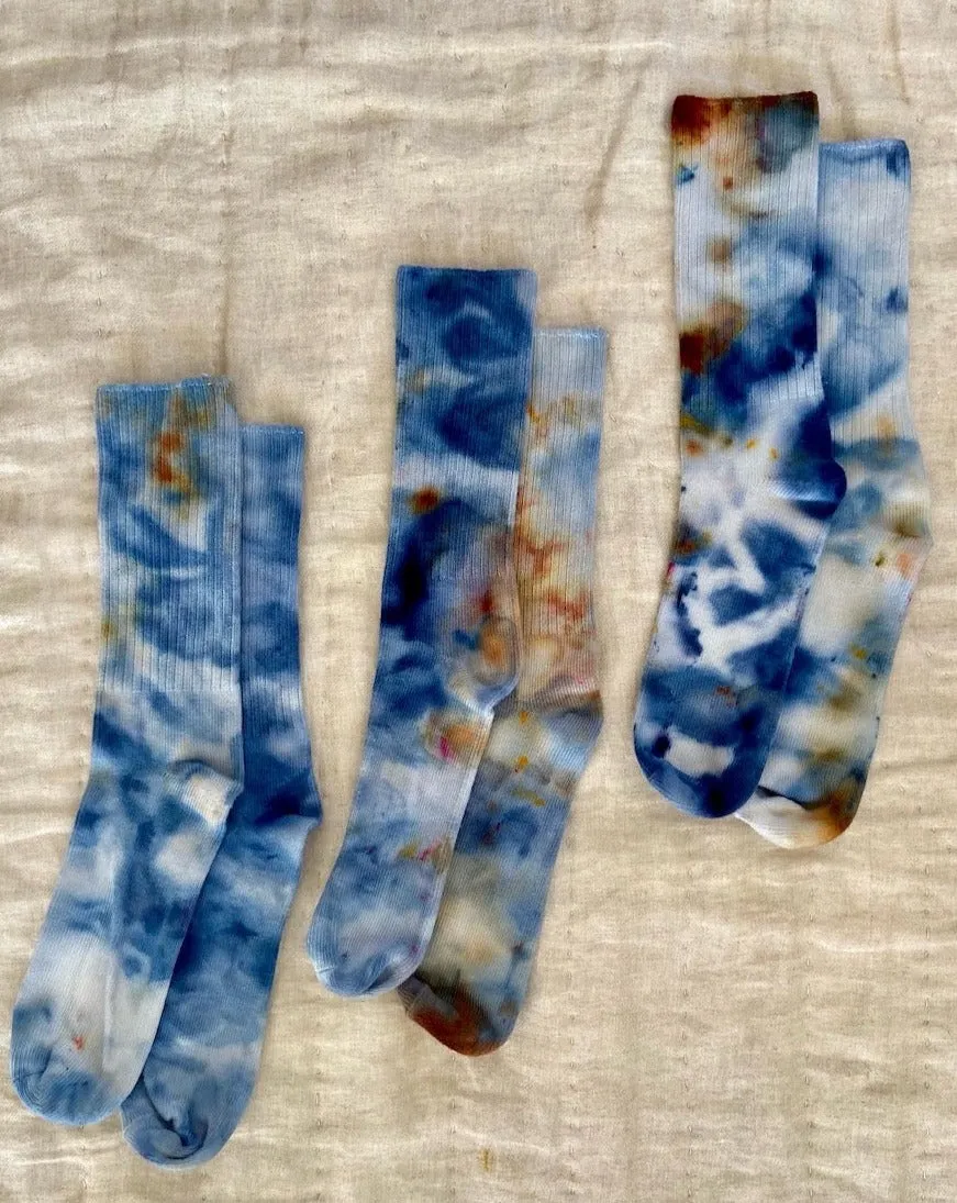 Hand Dyed Bamboo Socks (9 colors)