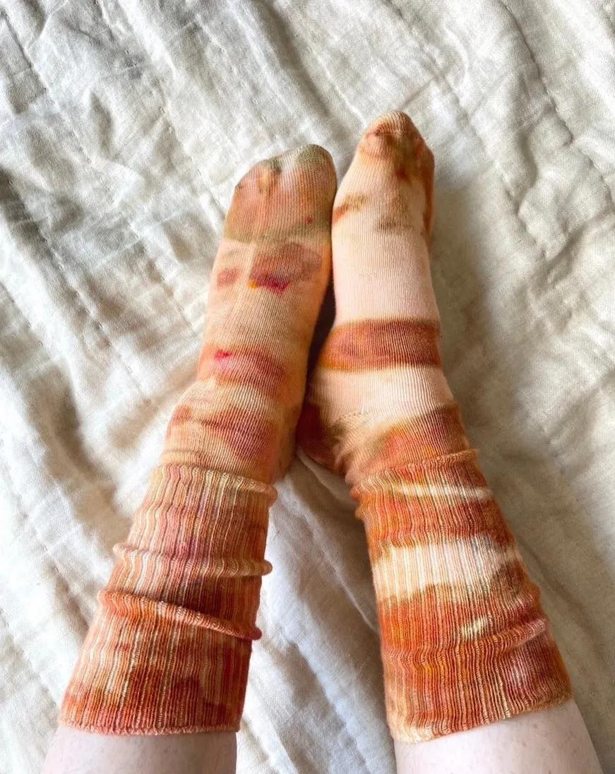 Hand Dyed Bamboo Socks (9 colors)