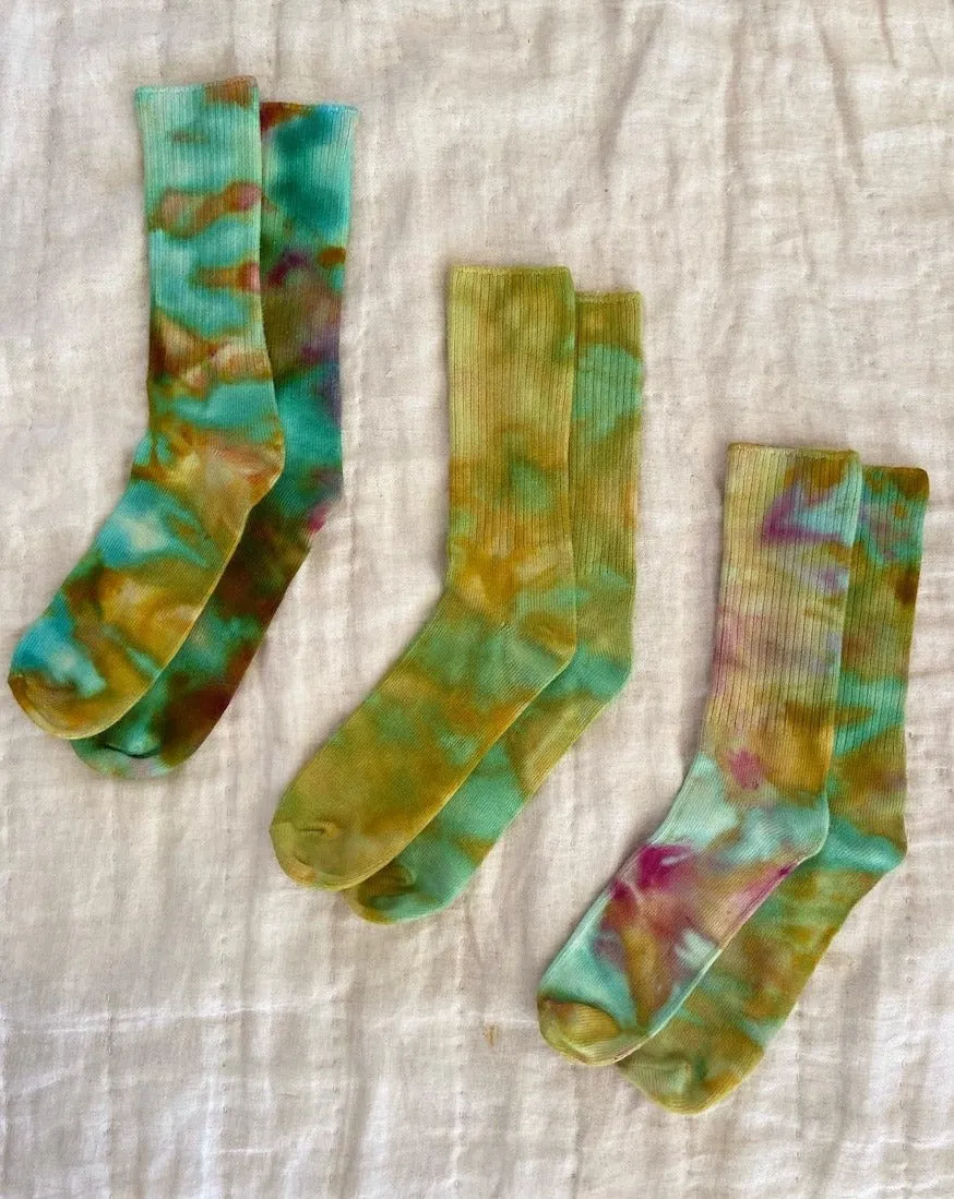 Hand Dyed Bamboo Socks (9 colors)