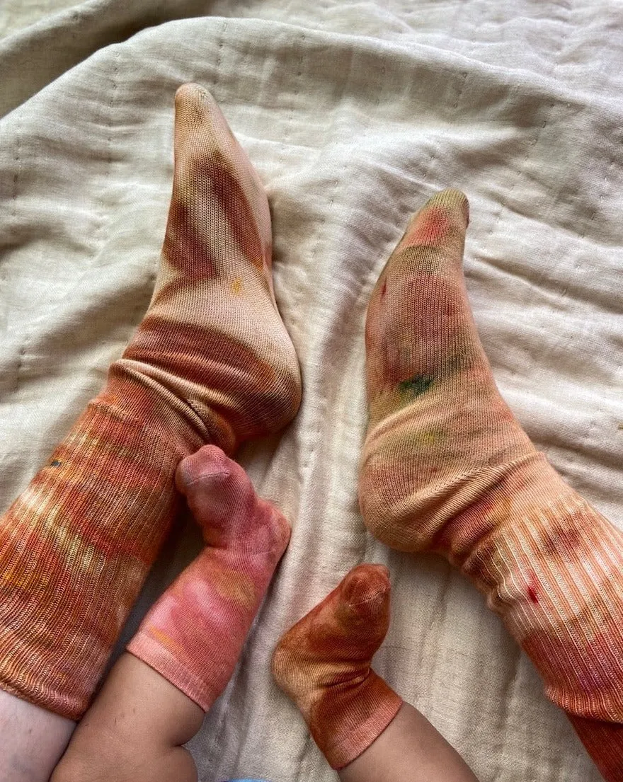 Hand Dyed Bamboo Socks (9 colors)