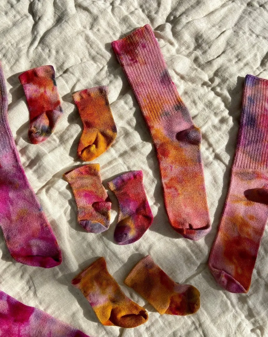 Hand Dyed Bamboo Socks (9 colors)