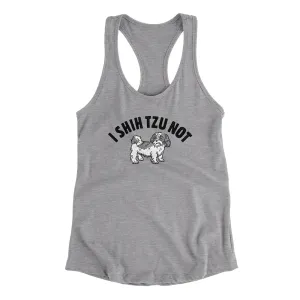 I Shih Tzu Not Women's Racerback Tank