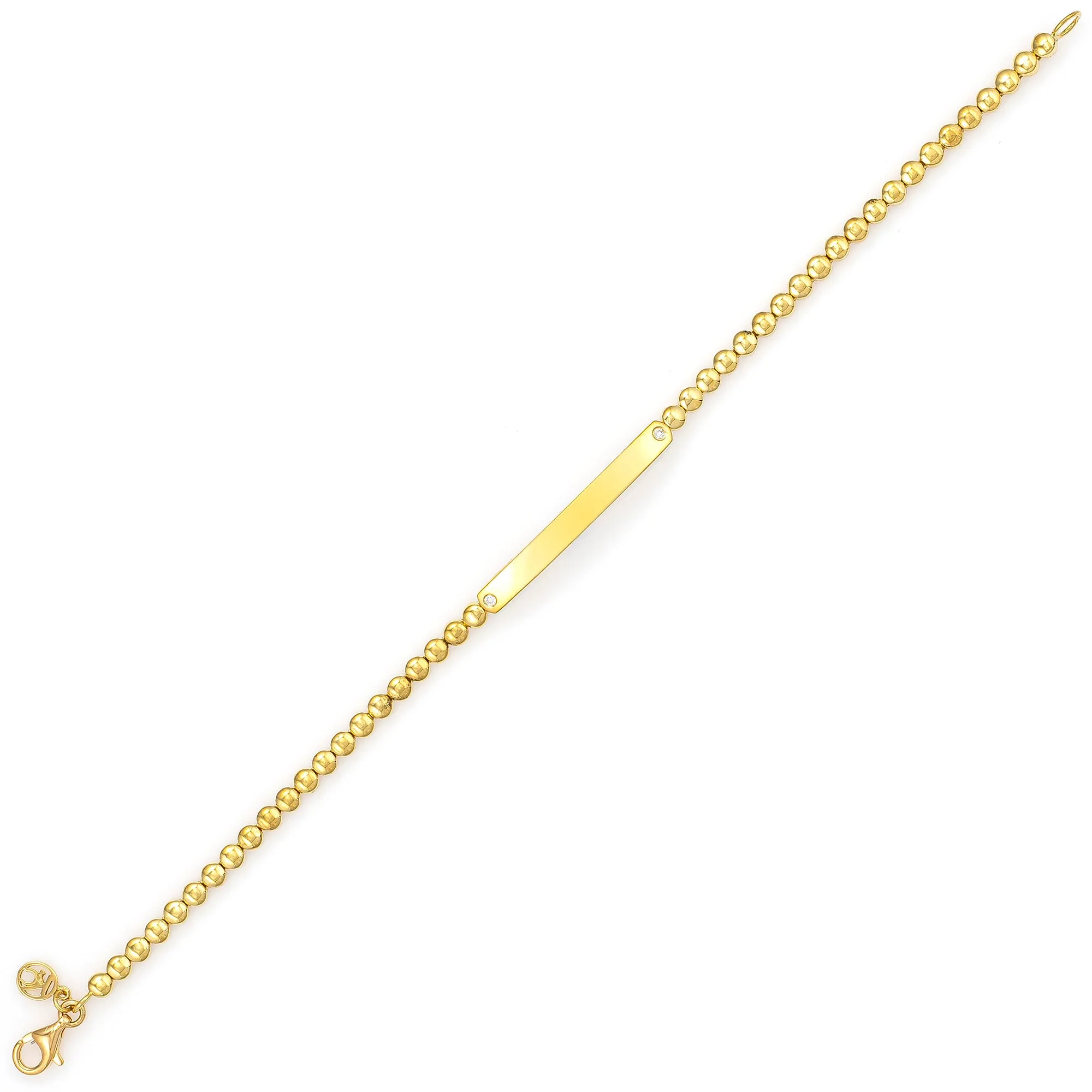 ID Bar with Studded Bracelet