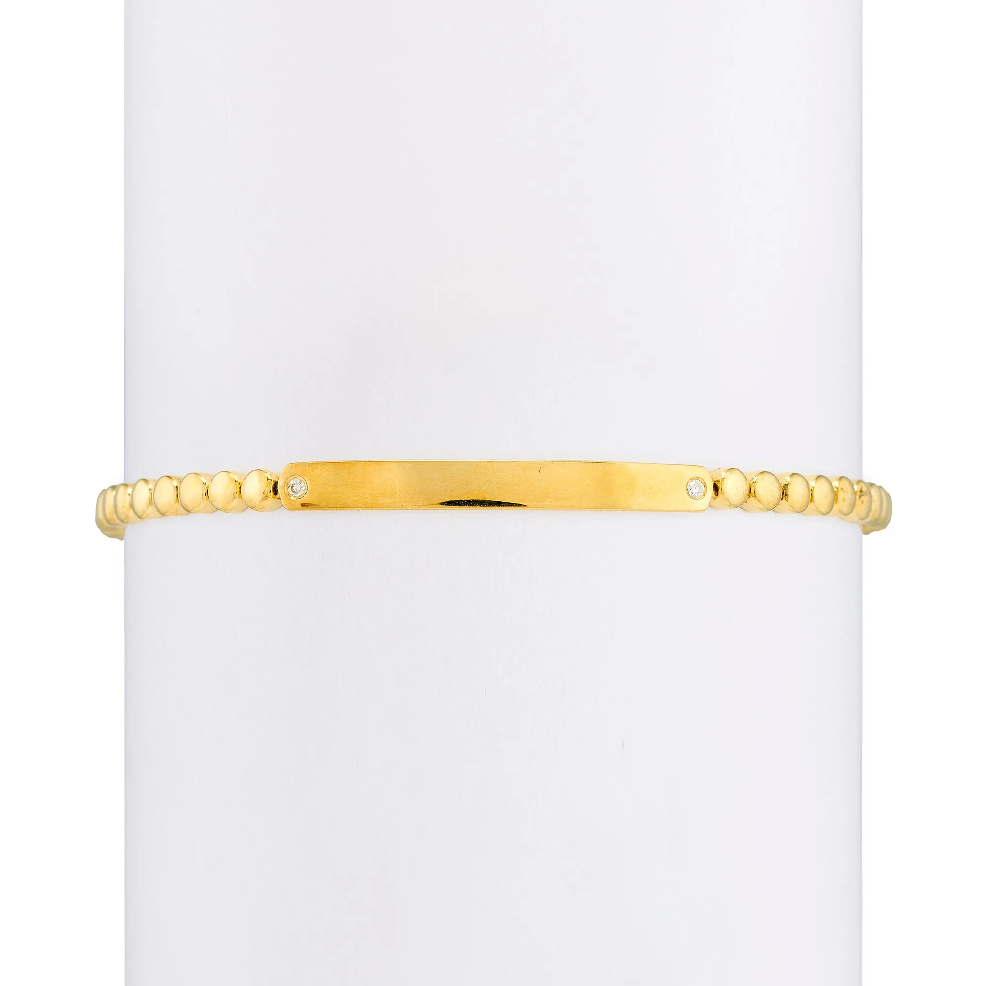 ID Bar with Studded Bracelet