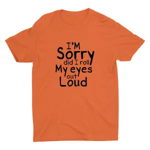 I'm Sorry Printed T-shirt