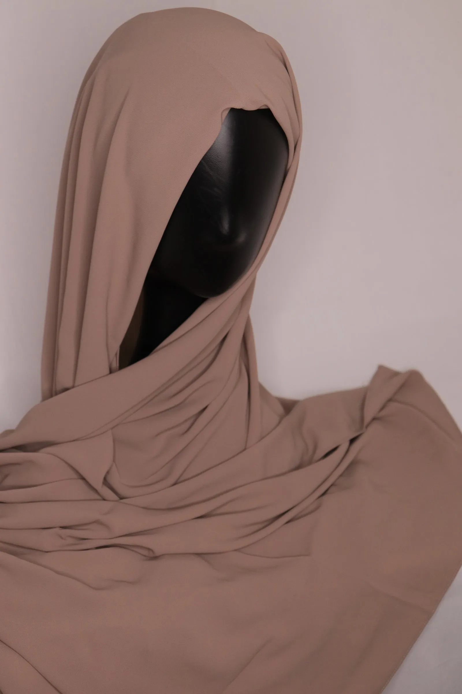 Instant Chiffon Hijab - Sand