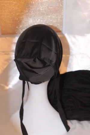 Instant Jersey Hijab - Black