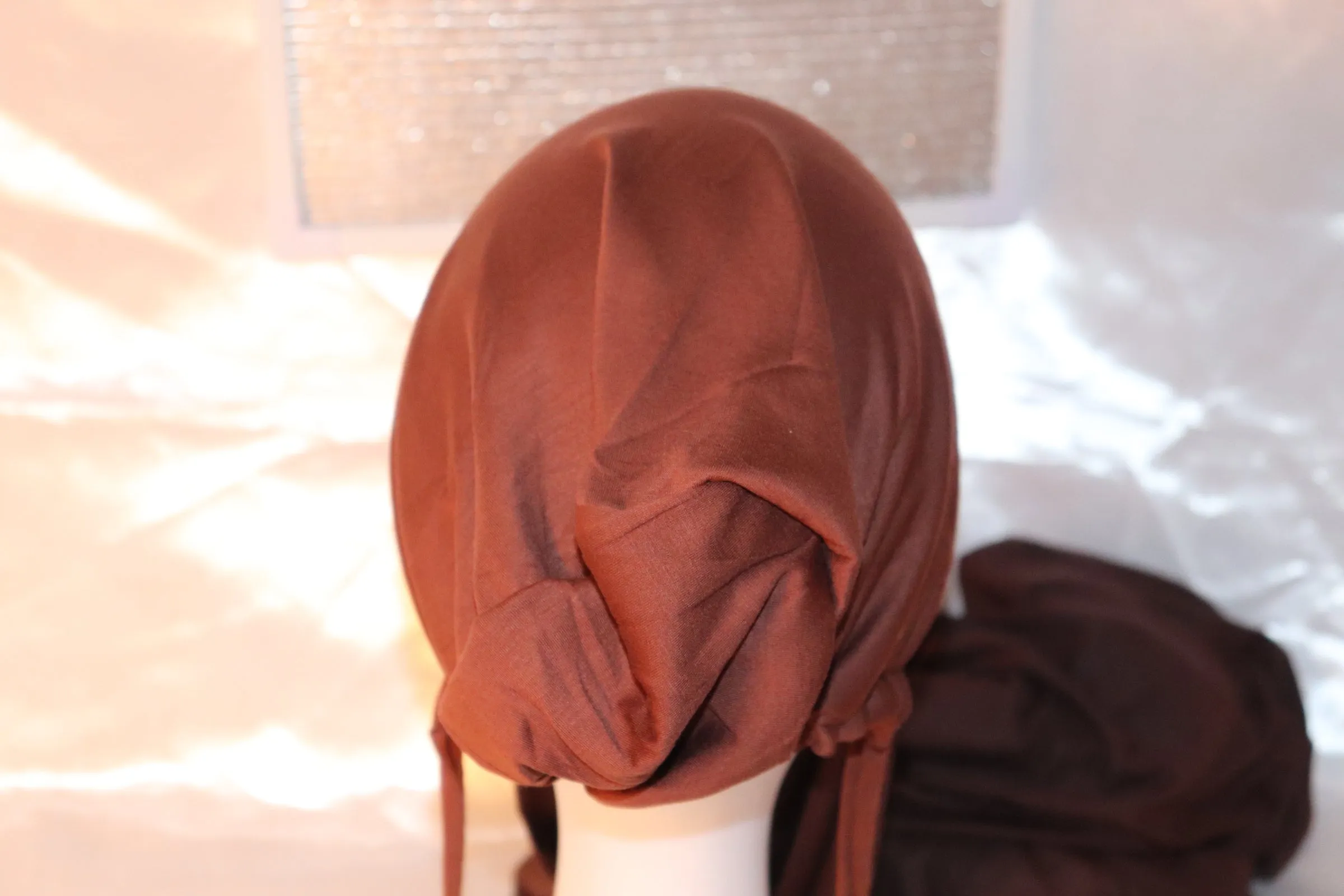Instant Jersey Hijab - Chocolate
